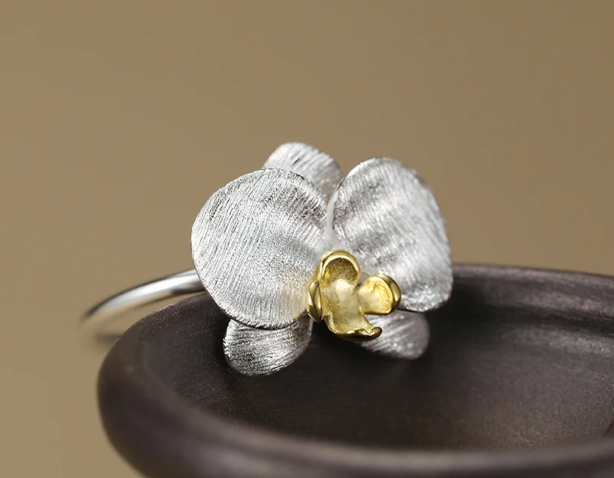 Orchid Embrace Ring