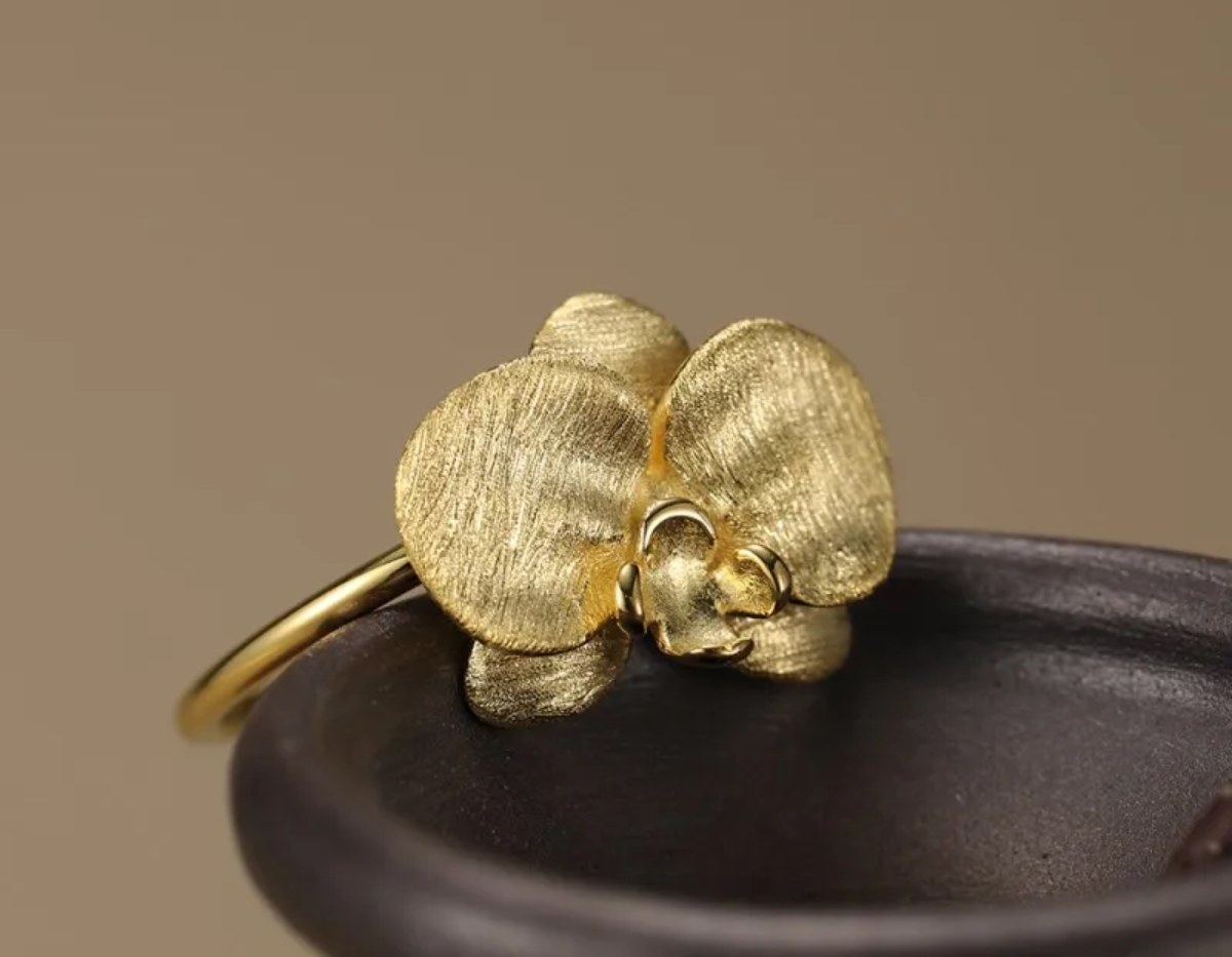 Orchid Embrace Ring