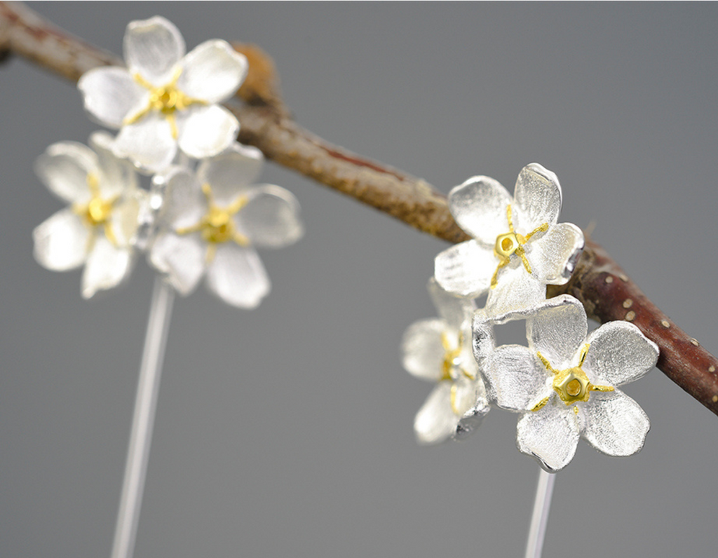 Elysian Bloom Dangle Earrings