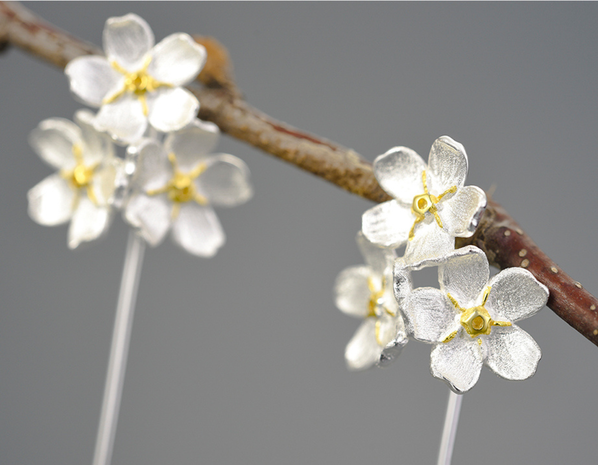 Elysian Bloom Dangle Earrings