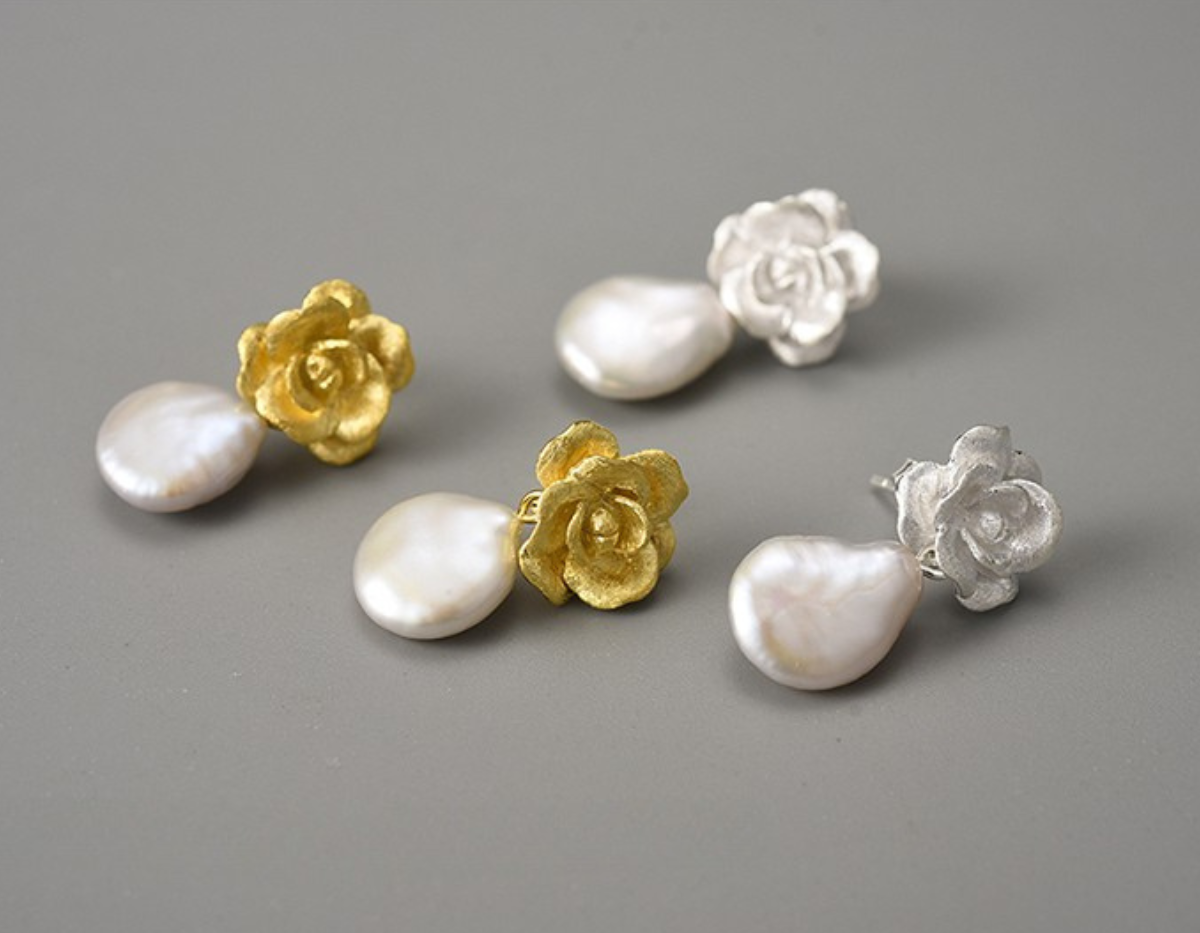Petal Cascade Earrings