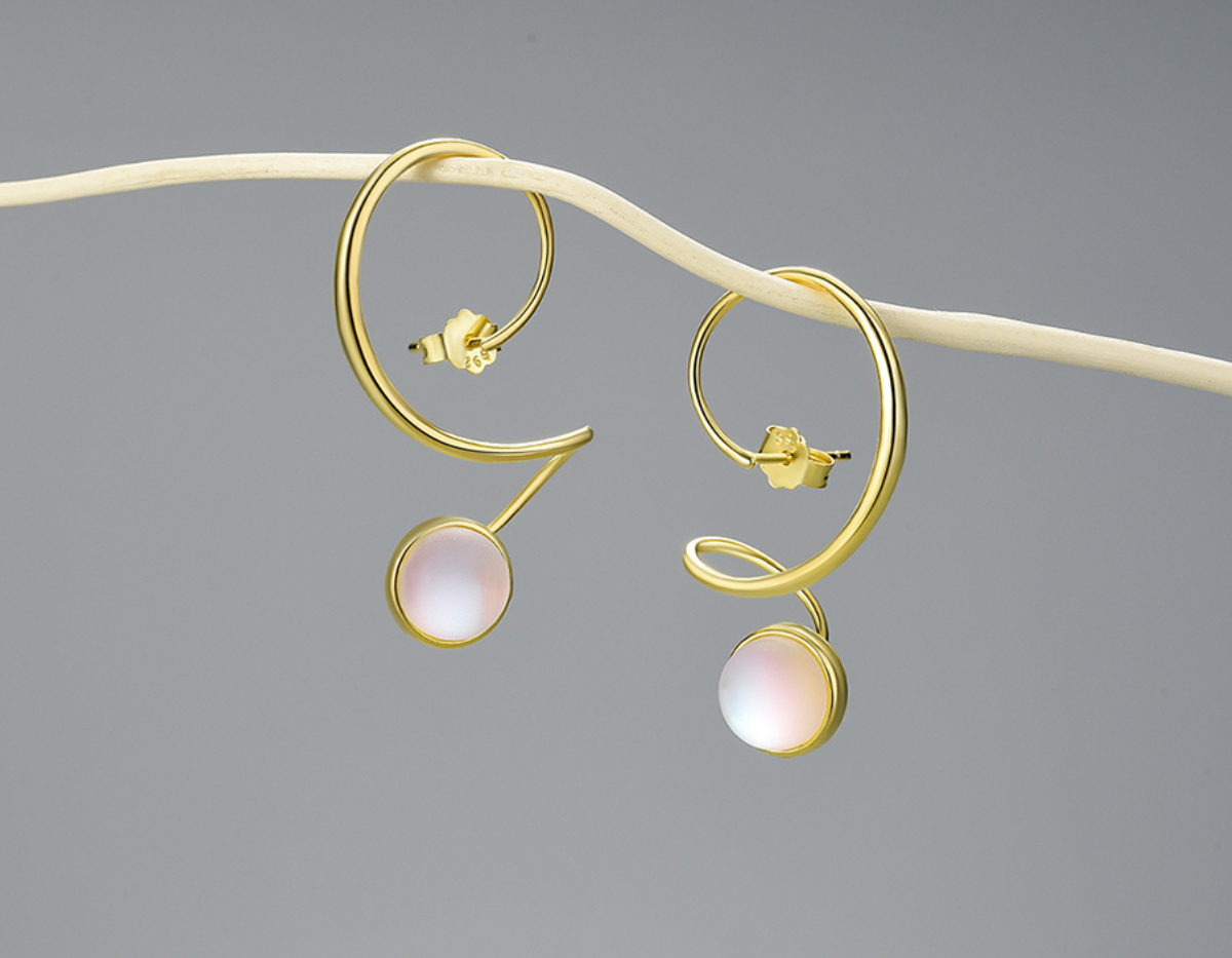 Lunar Veil Earrings