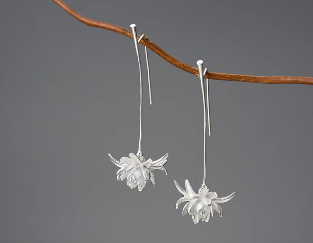 Cereus Nocturne Earrings