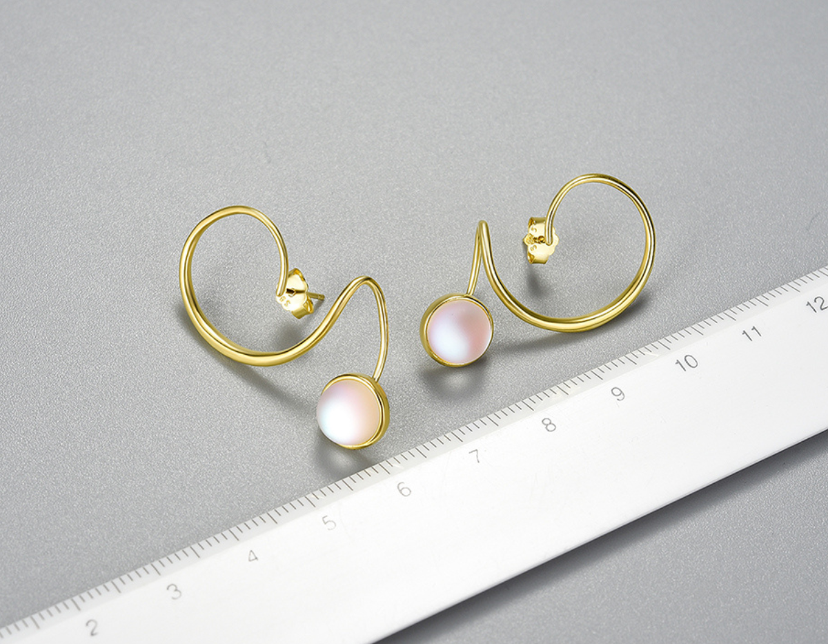 Lunar Veil Earrings
