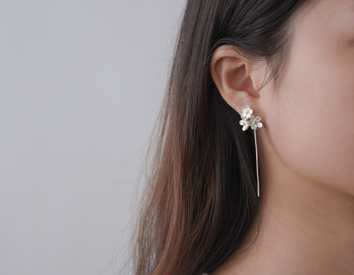 Elysian Bloom Dangle Earrings