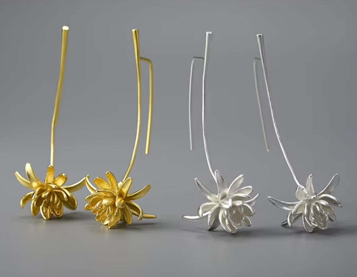 Cereus Nocturne Earrings