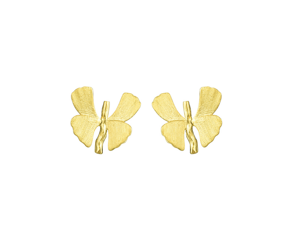 Ginkgo Serenade Studs