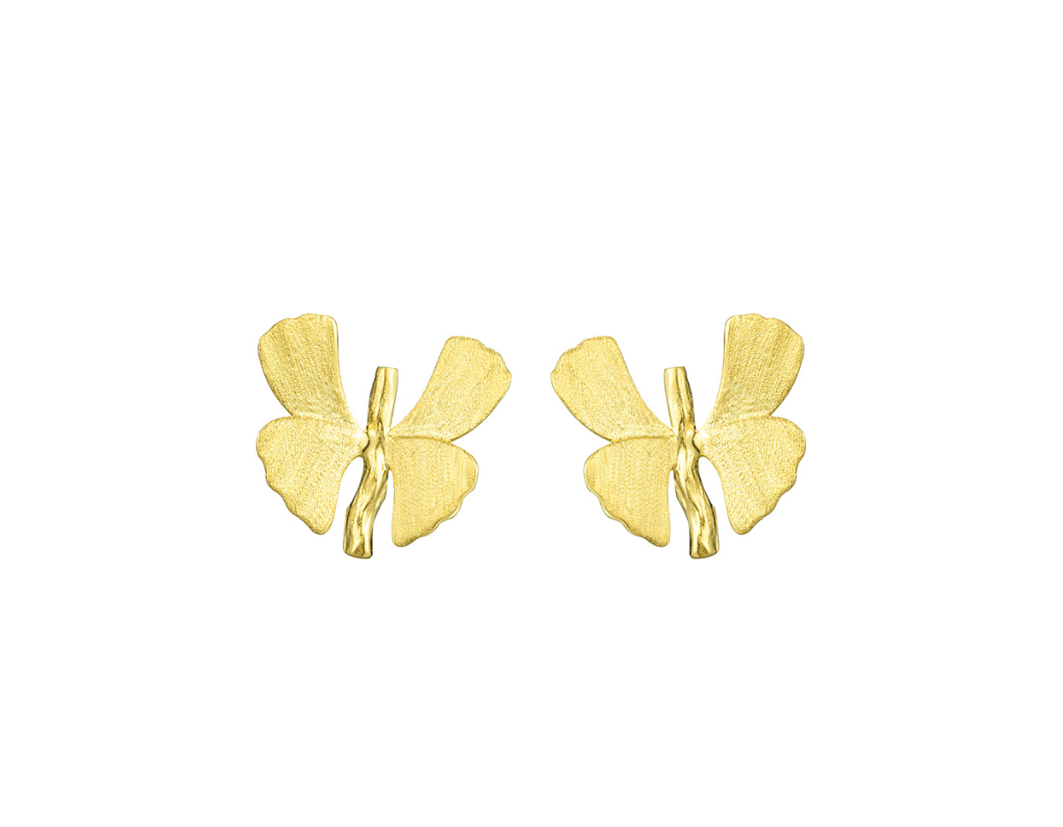 Ginkgo Serenade Studs