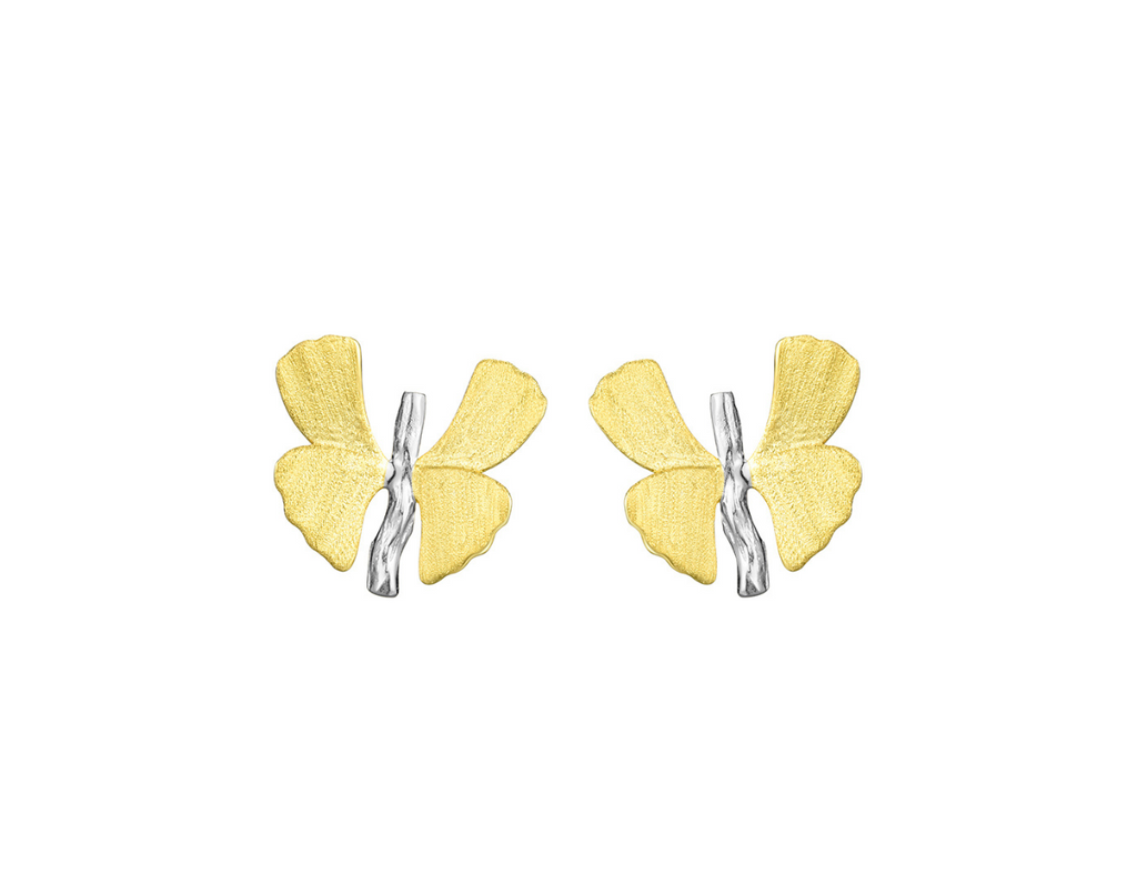 Ginkgo Serenade Studs