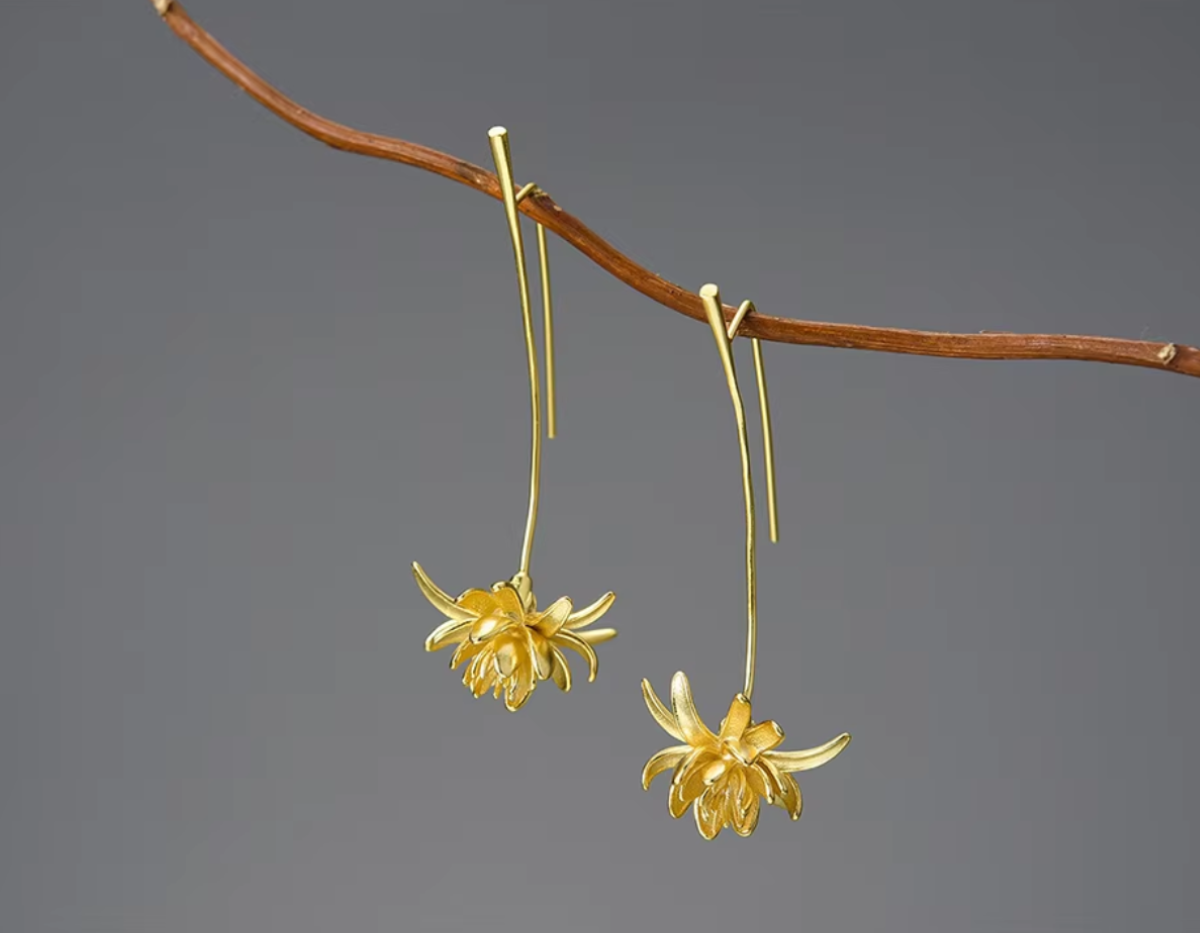 Cereus Nocturne Earrings