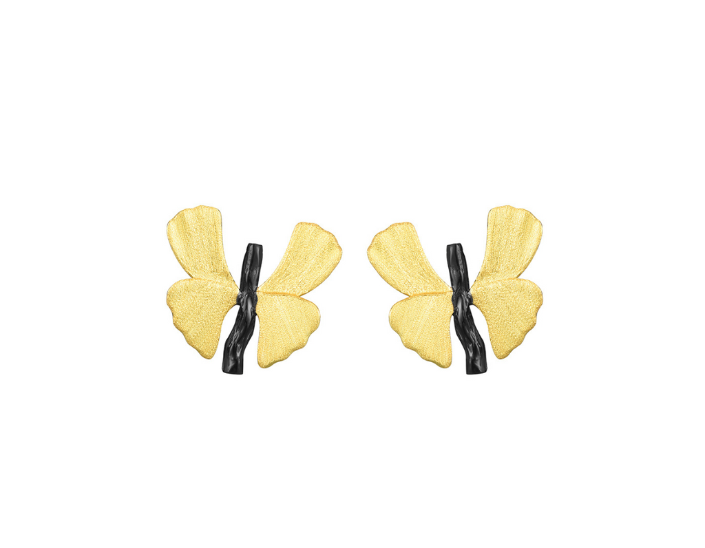 Ginkgo Serenade Studs