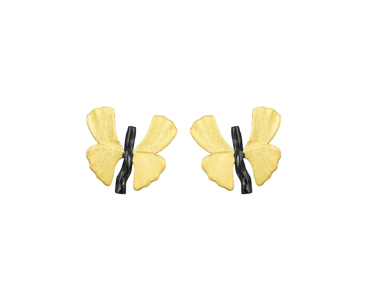 Ginkgo Serenade Studs