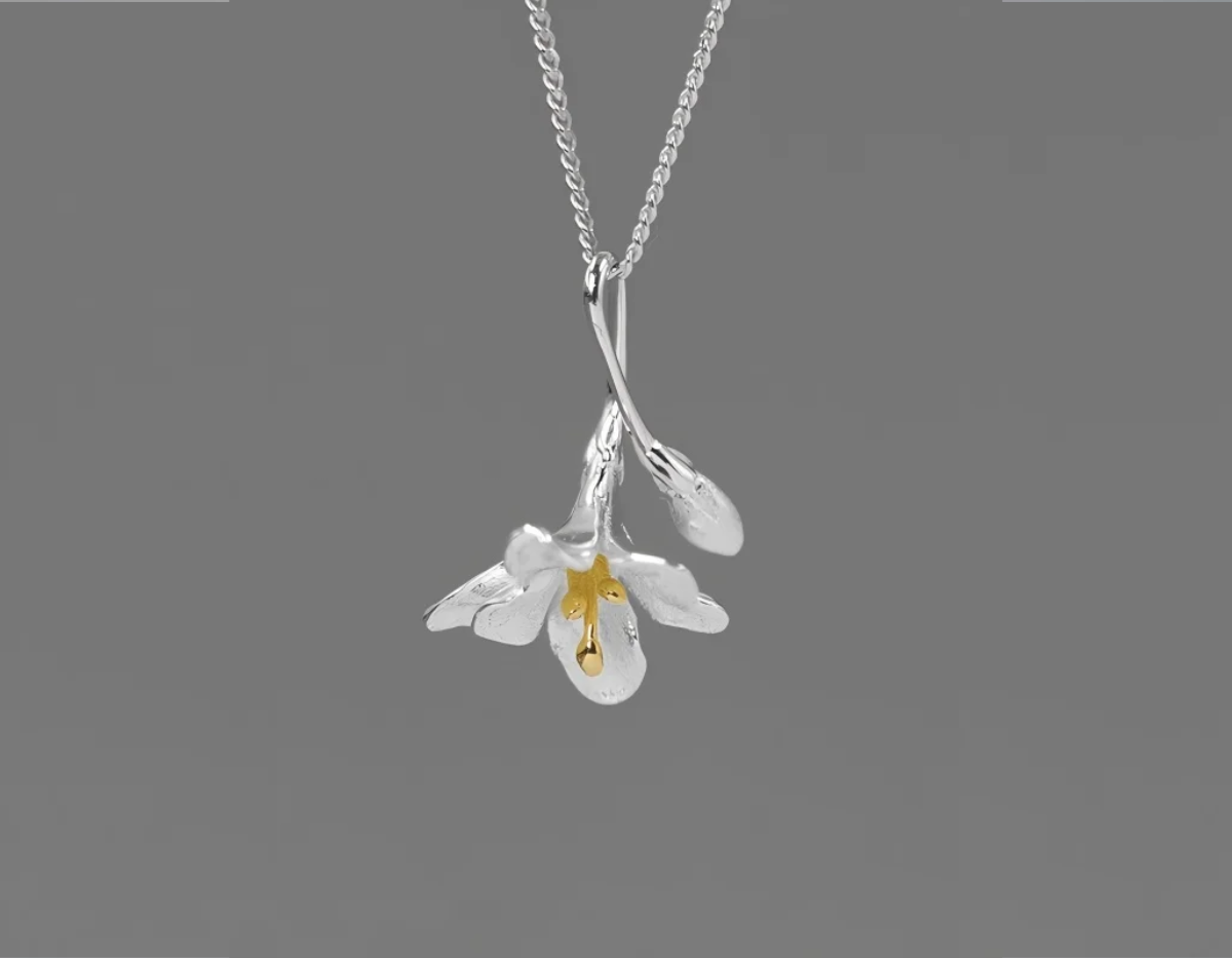 Freesia Serenade Pendant
