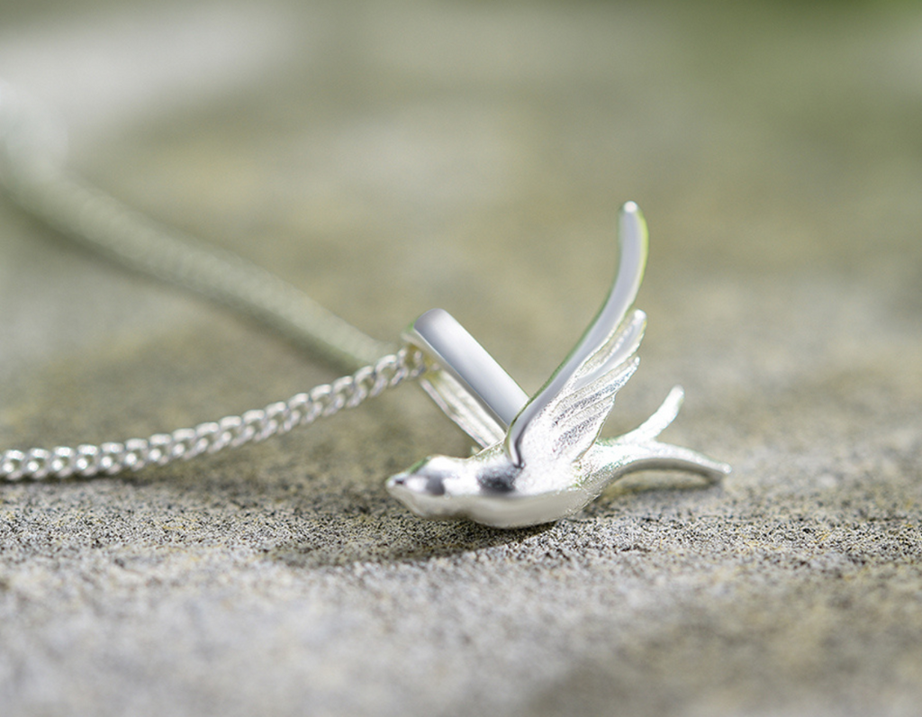 Celestial Swallow Pendant