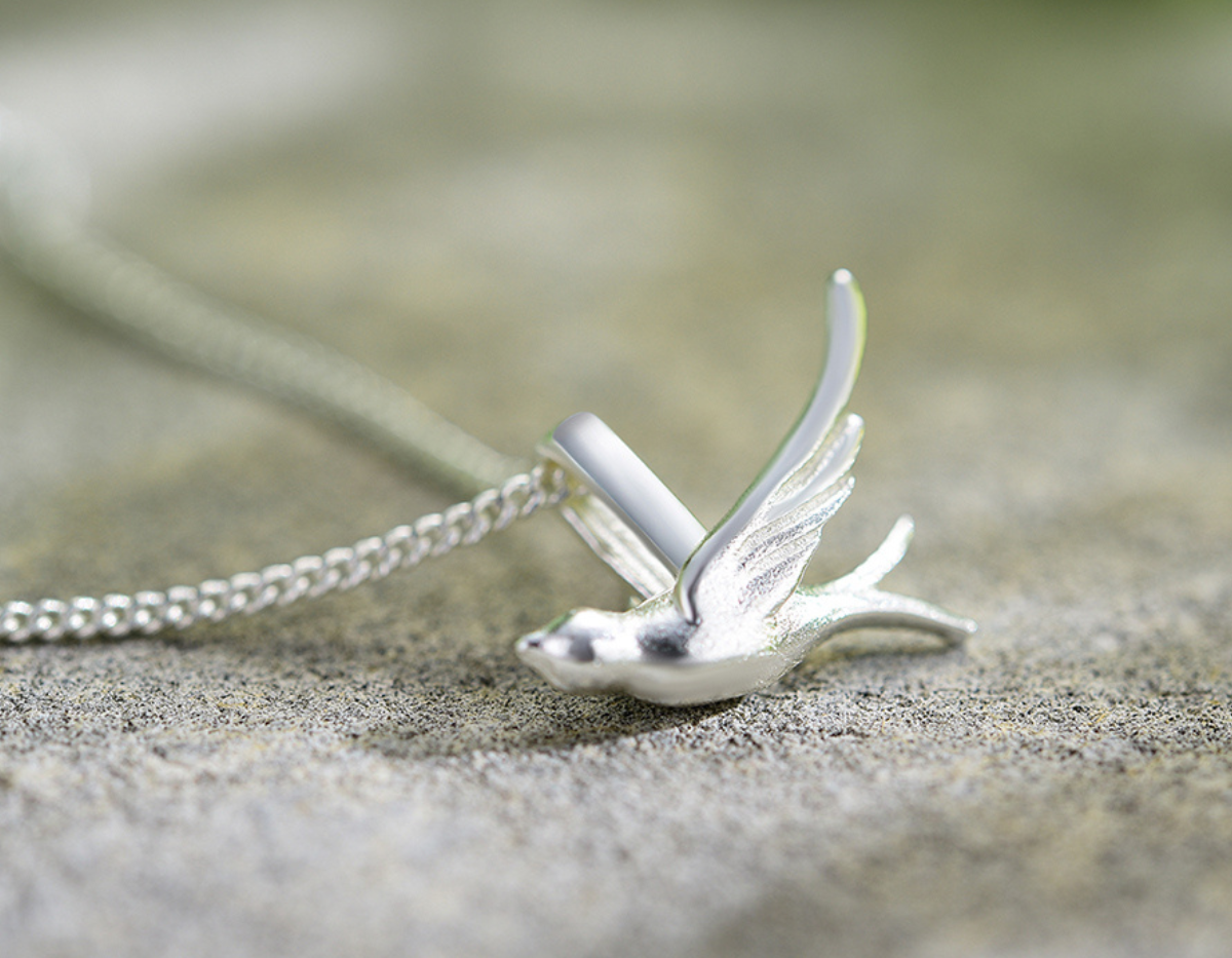 Celestial Swallow Pendant