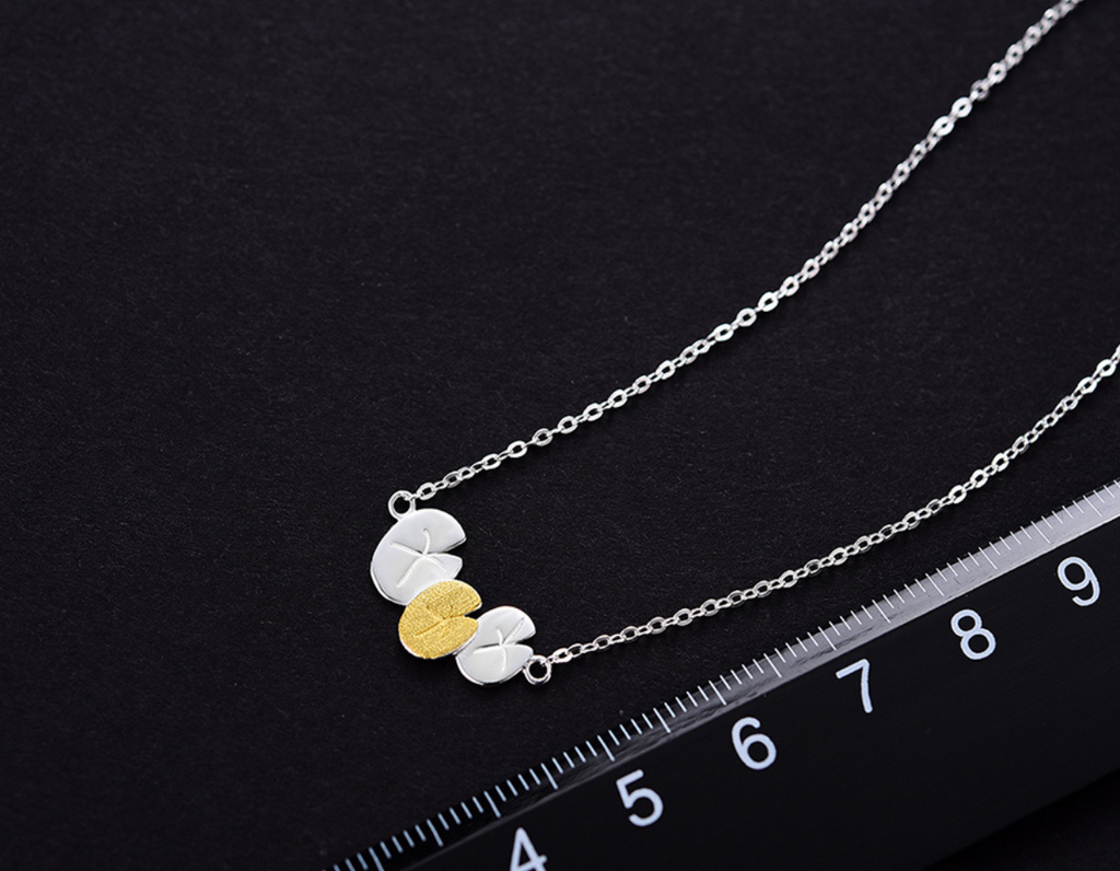 Luminous Lotus Embrace Necklace