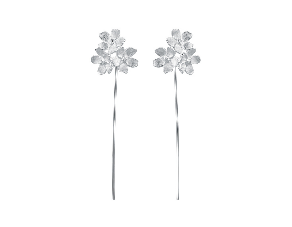 Elysian Bloom Dangle Earrings