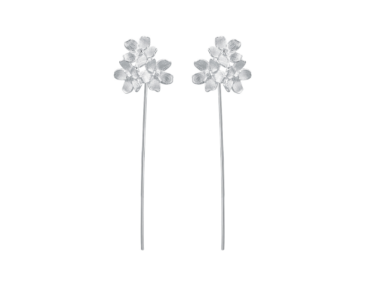 Elysian Bloom Dangle Earrings