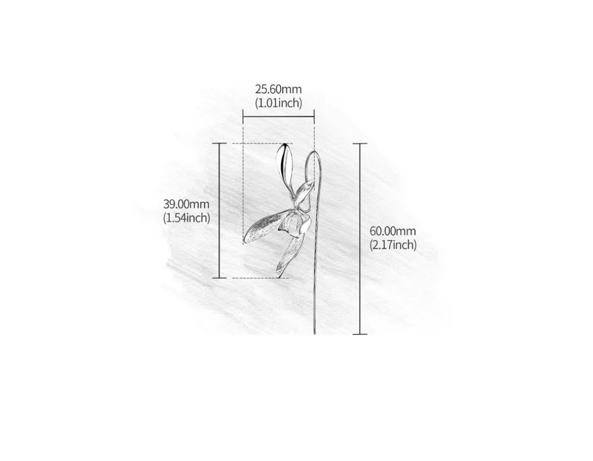 Orchid Embrace Dangles