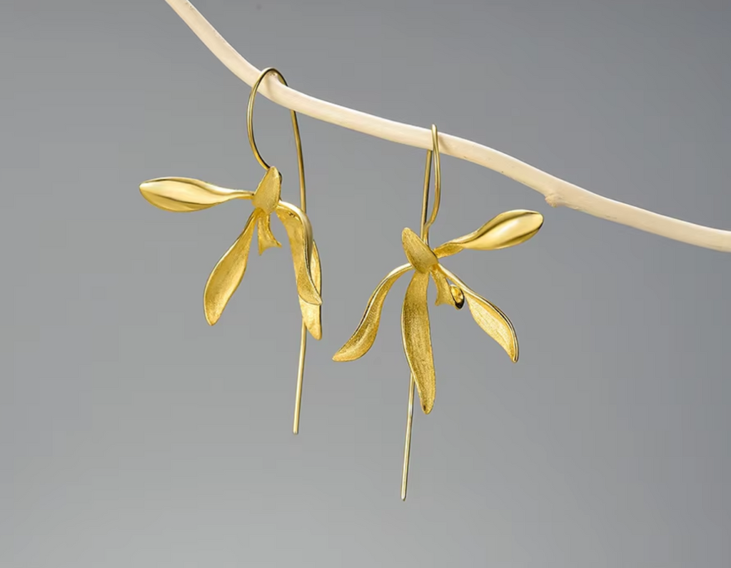 Orchid Embrace Dangles