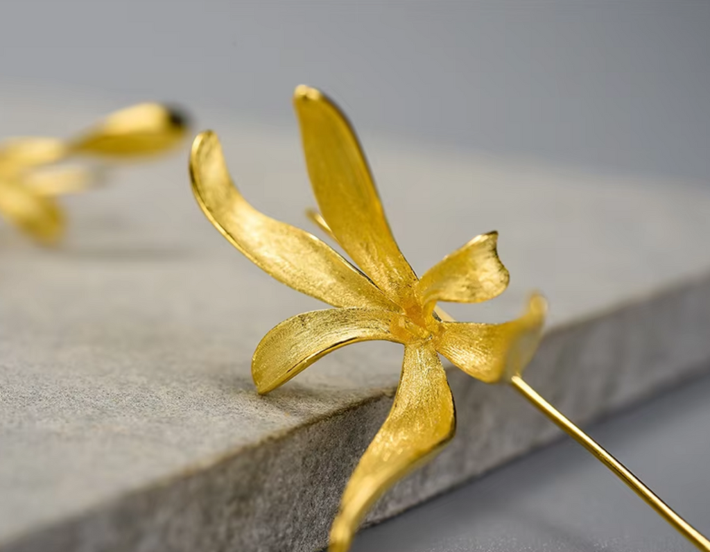 Orchid Embrace Dangles