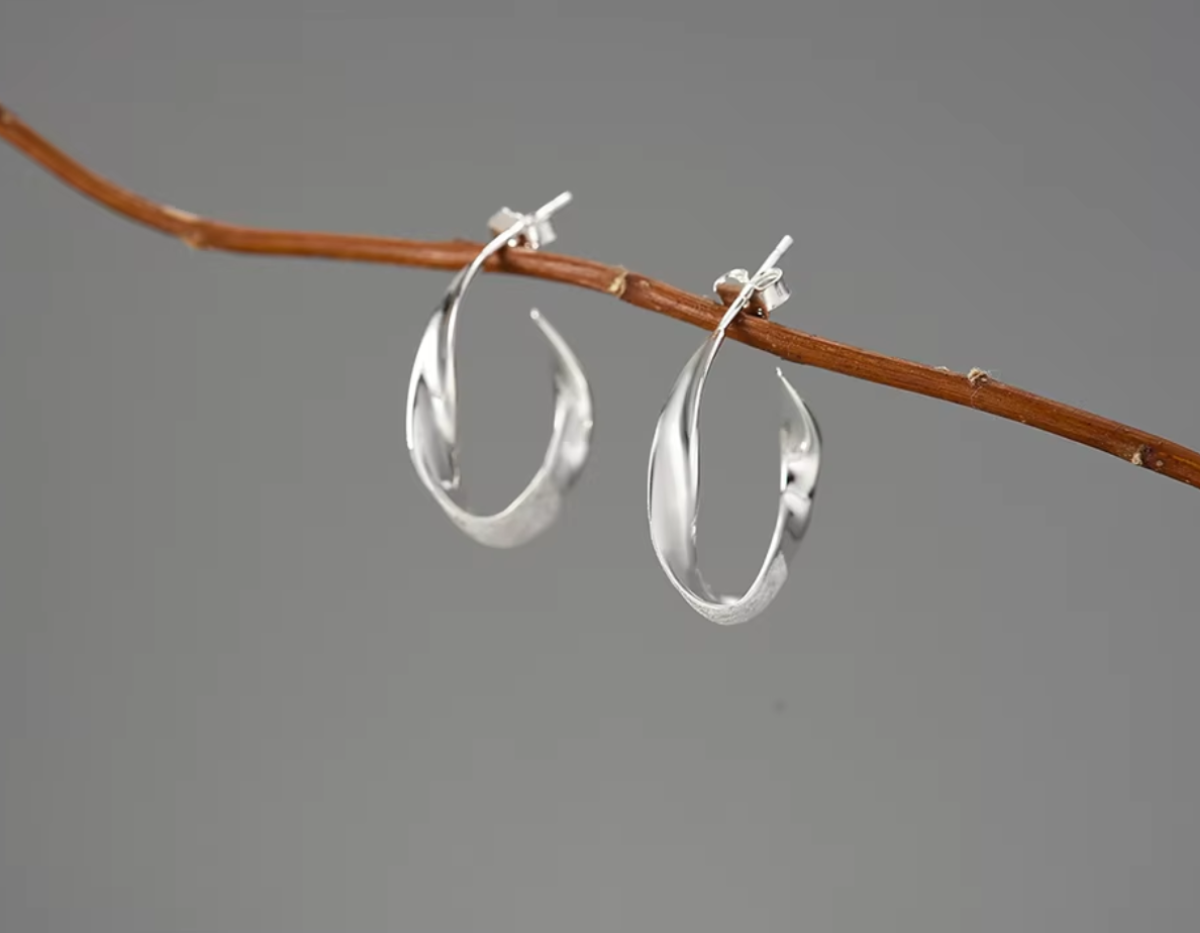 Verdant Echo Hoops