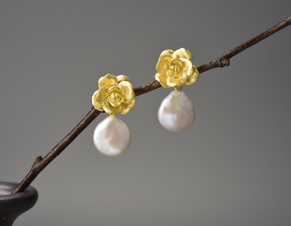 Petal Cascade Earrings