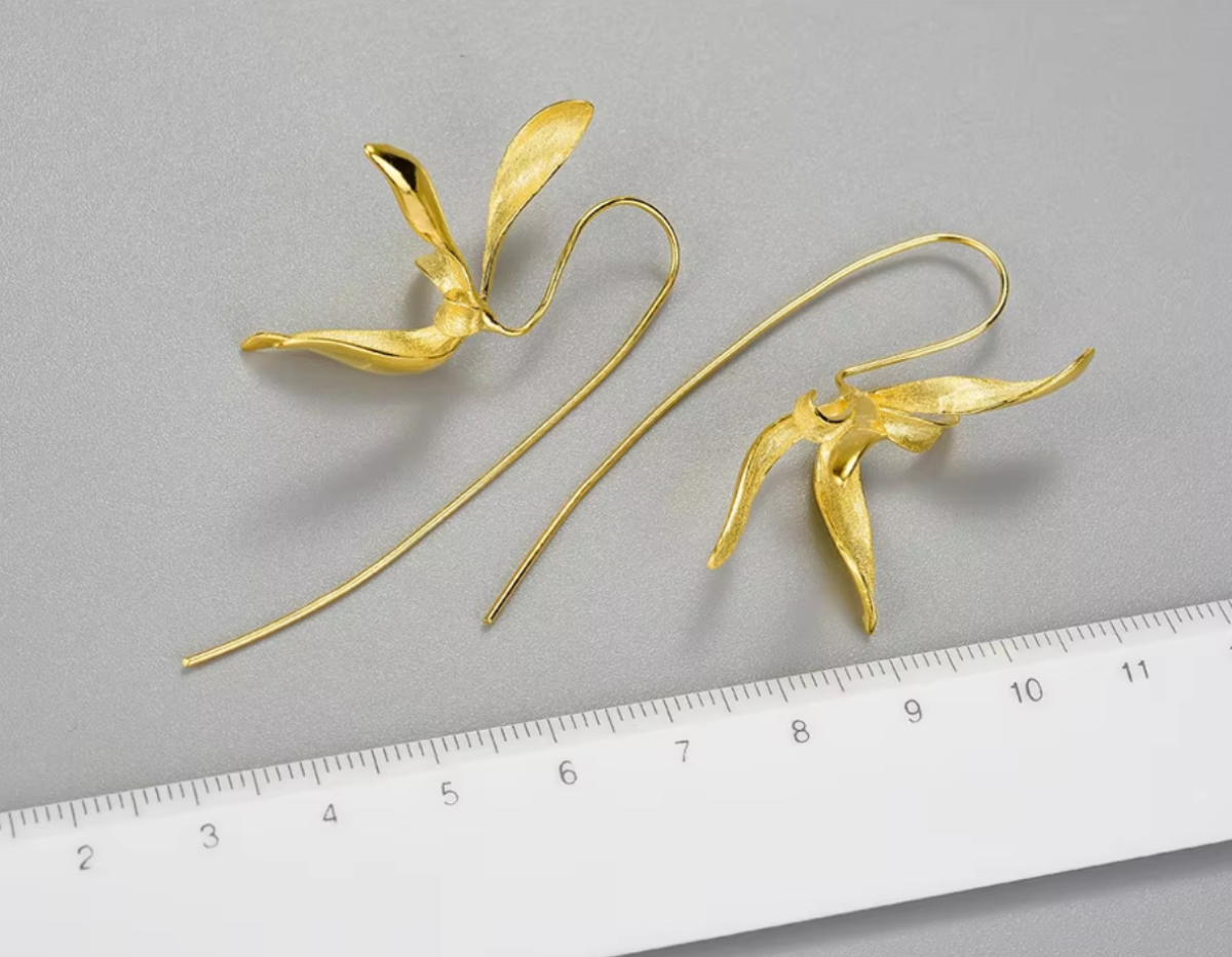 Orchid Embrace Dangles