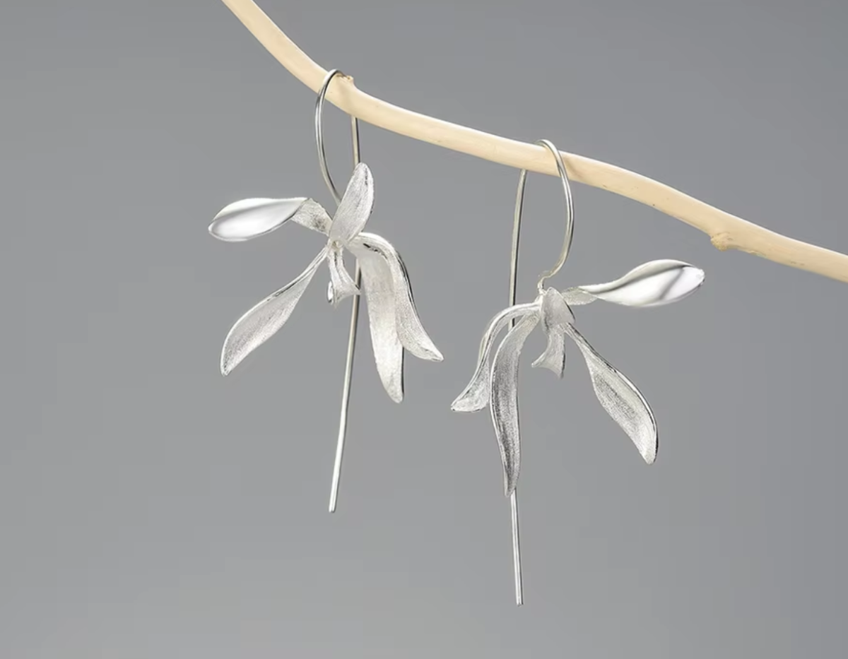 Orchid Embrace Dangles