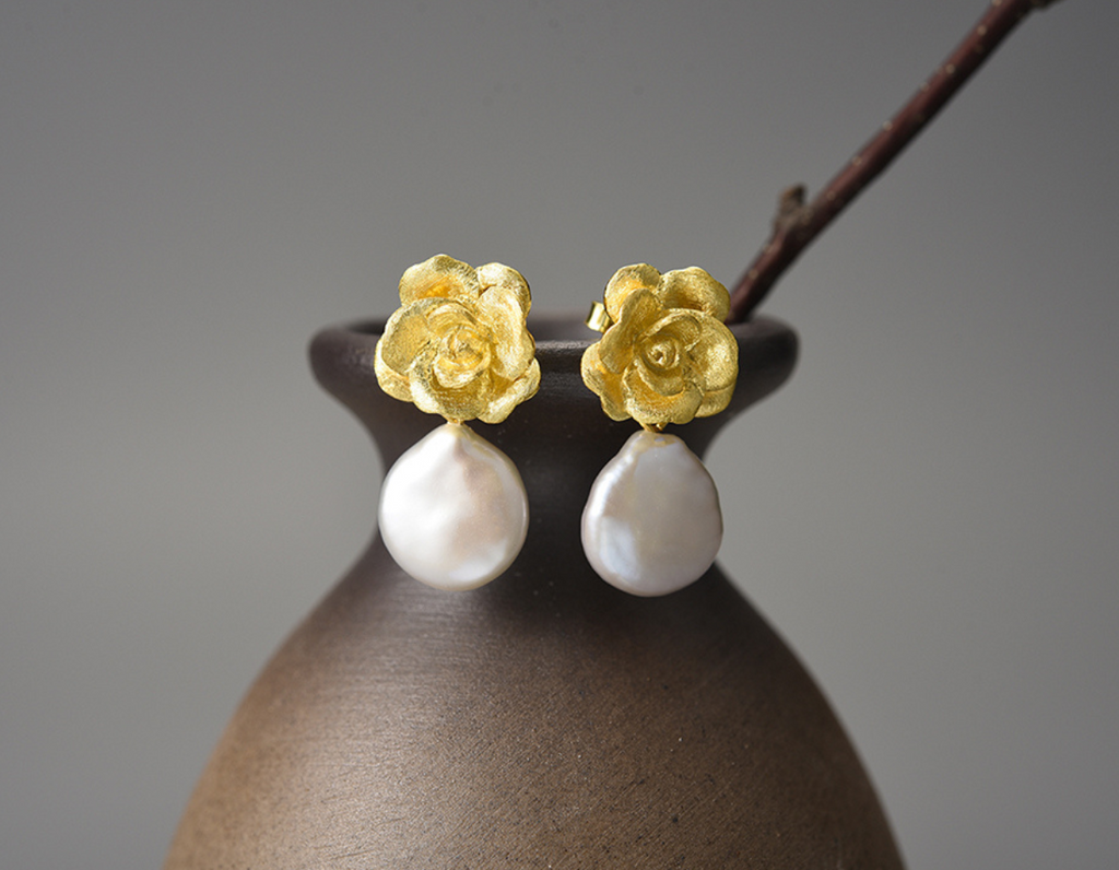 Petal Cascade Earrings