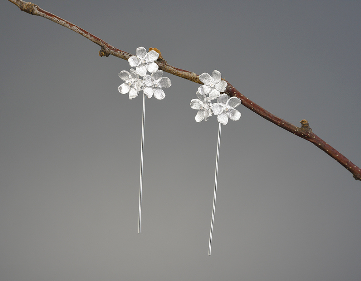 Elysian Bloom Dangle Earrings