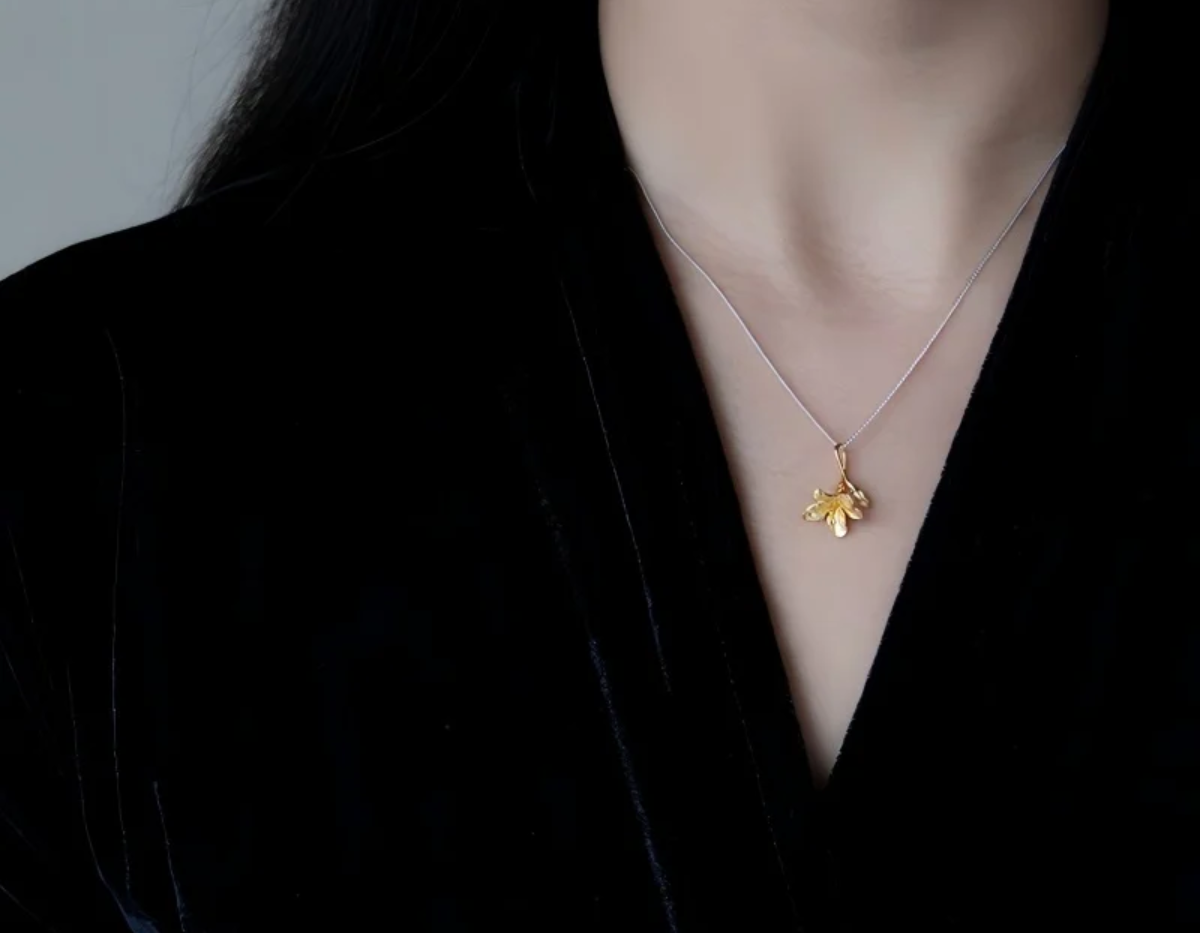 Freesia Serenade Pendant