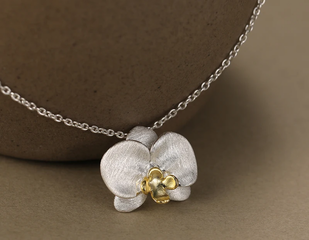 Orchid Embrace Pendant