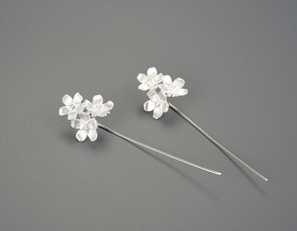 Elysian Bloom Dangle Earrings