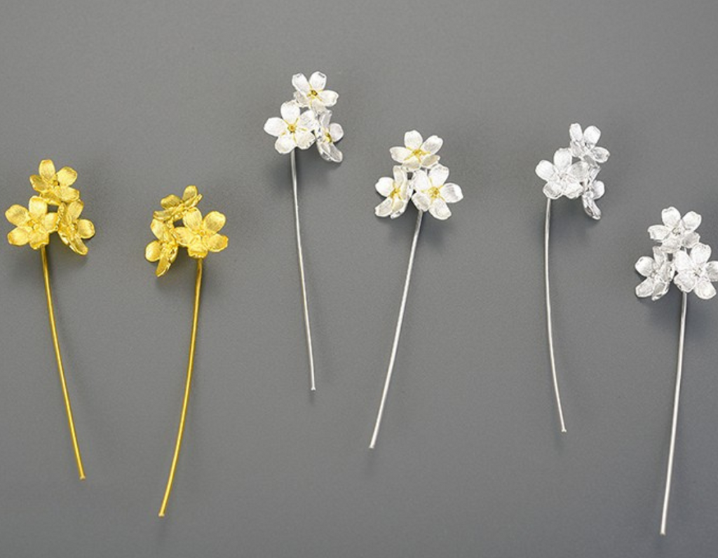 Elysian Bloom Dangle Earrings