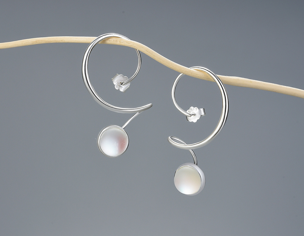 Lunar Veil Earrings
