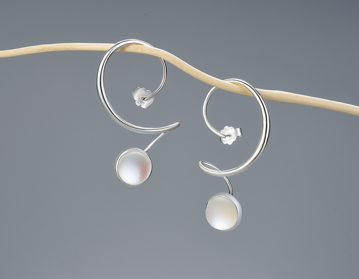Lunar Veil Earrings
