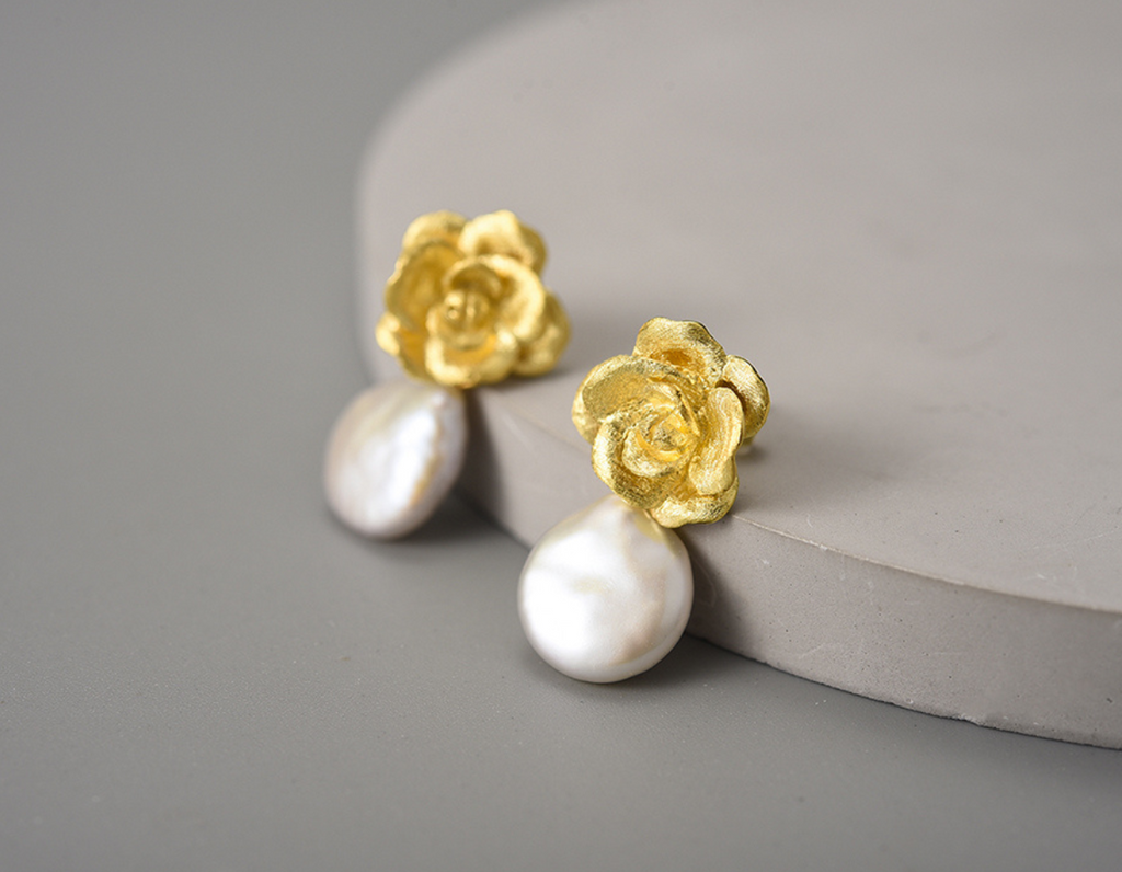 Petal Cascade Earrings