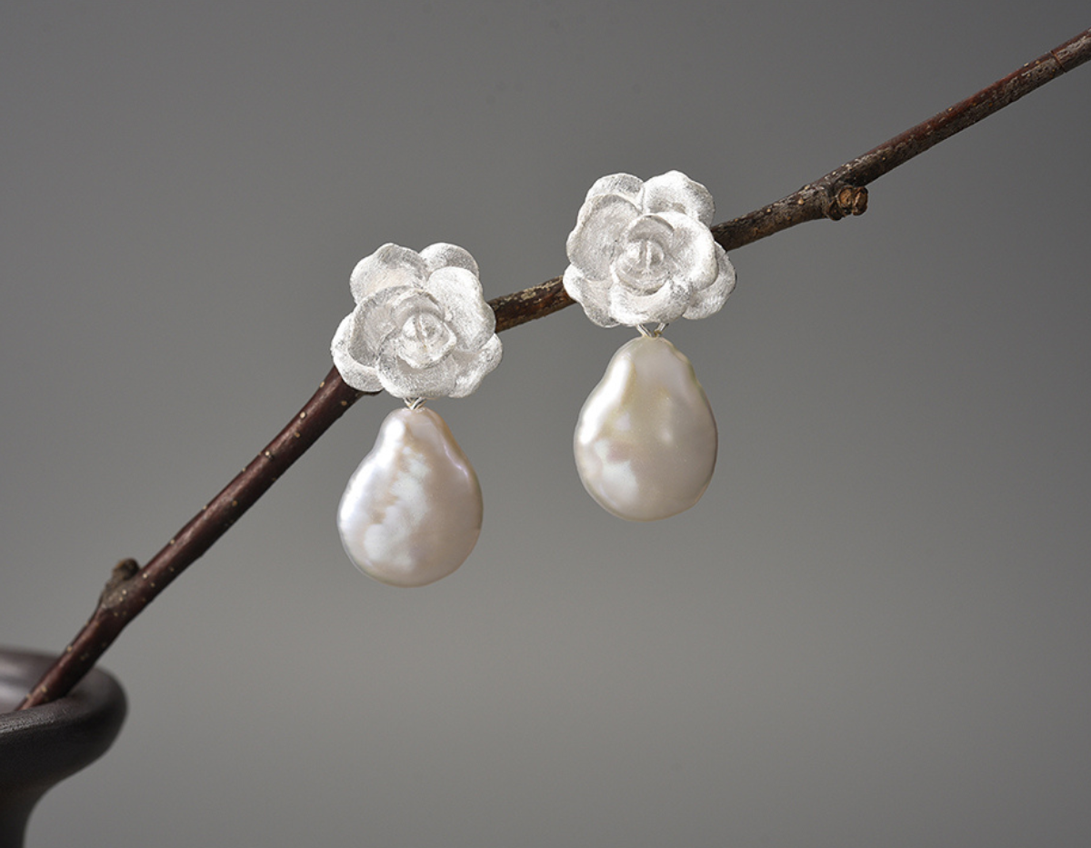 Petal Cascade Earrings