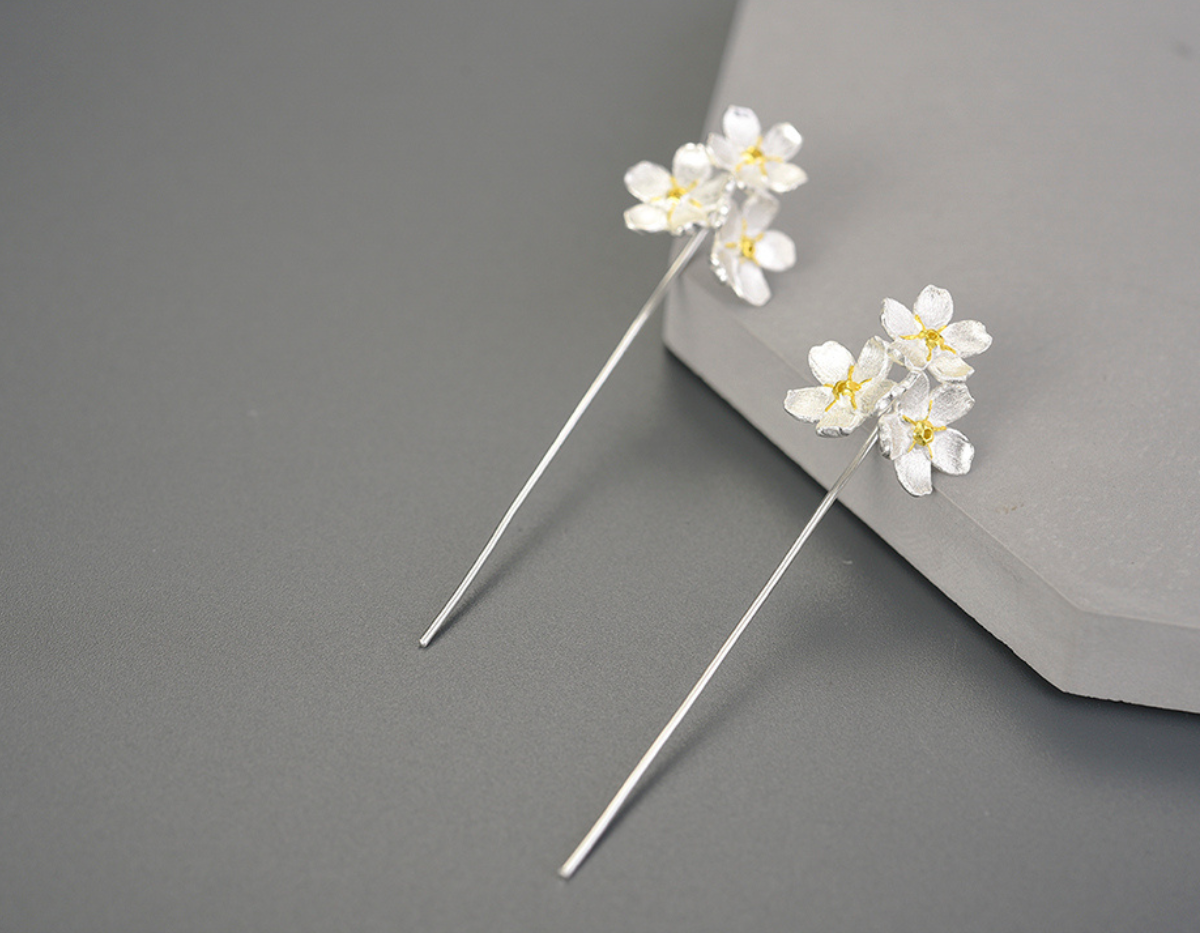 Elysian Bloom Dangle Earrings