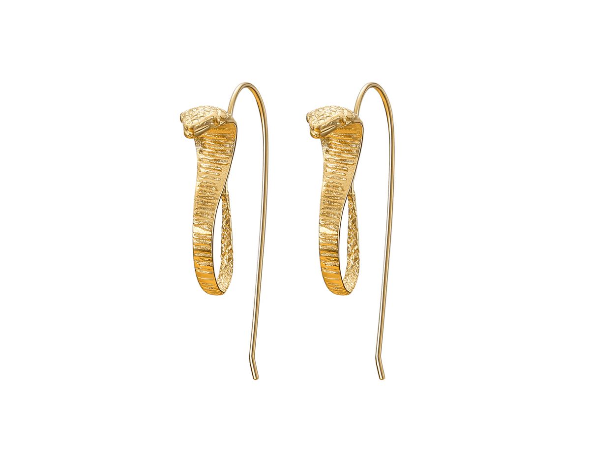 Serpentine Embrace Earrings