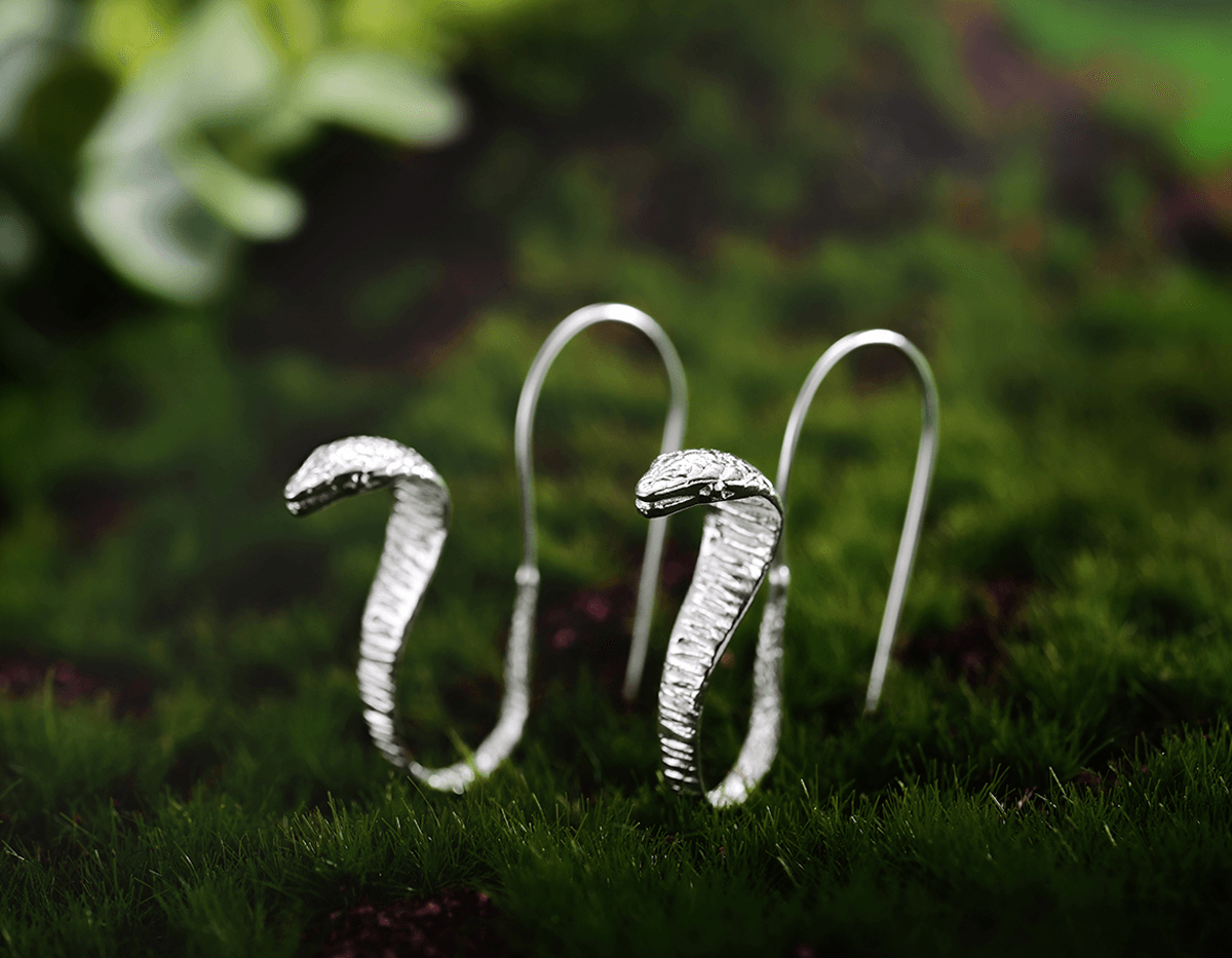 Serpentine Embrace Earrings