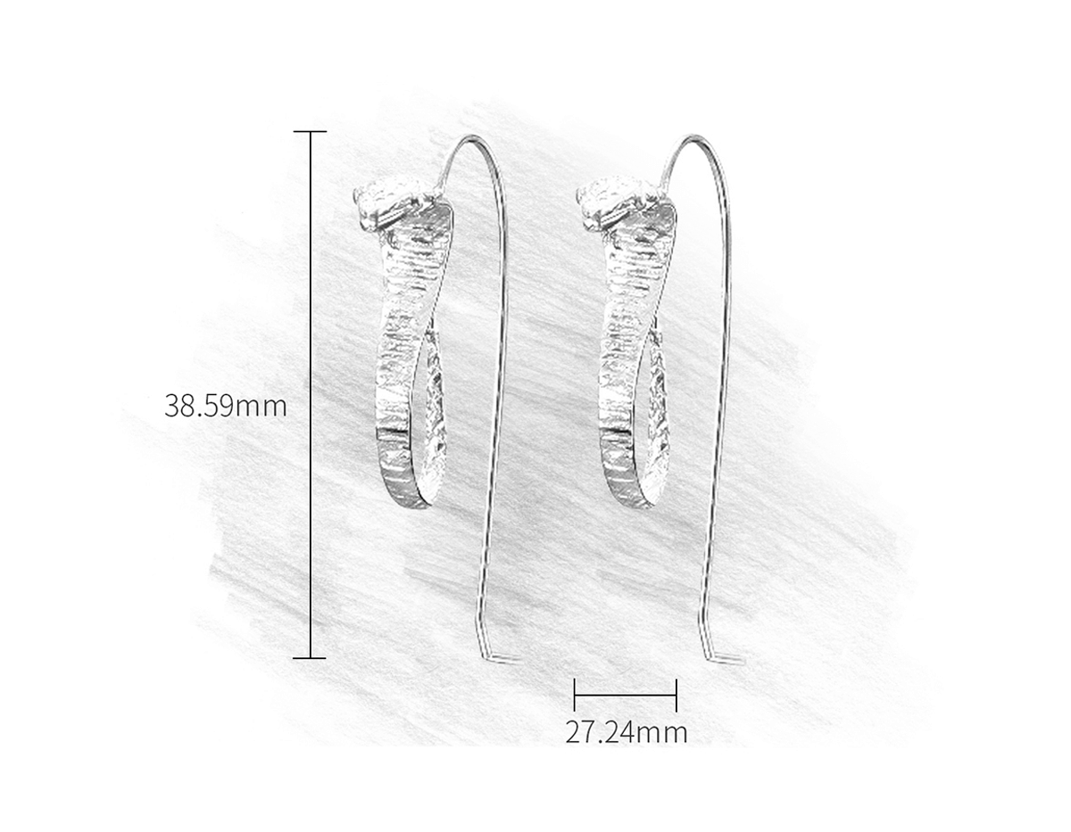 Serpentine Embrace Earrings