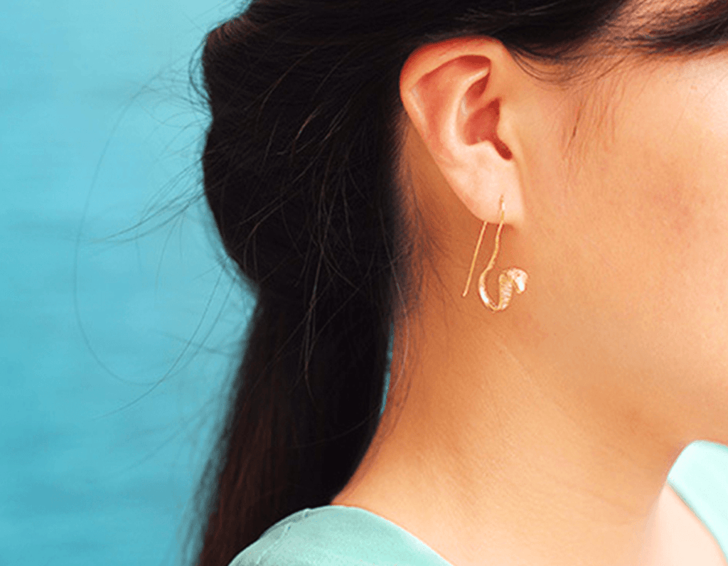 Serpentine Embrace Earrings