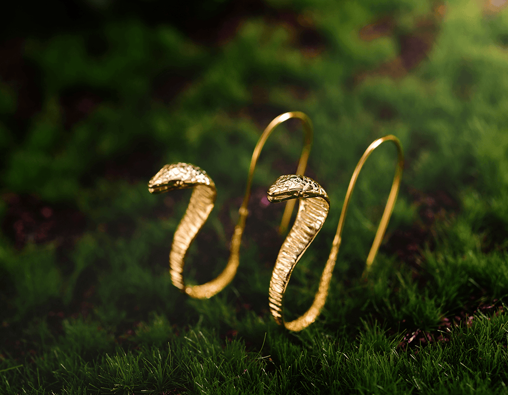 Serpentine Embrace Earrings