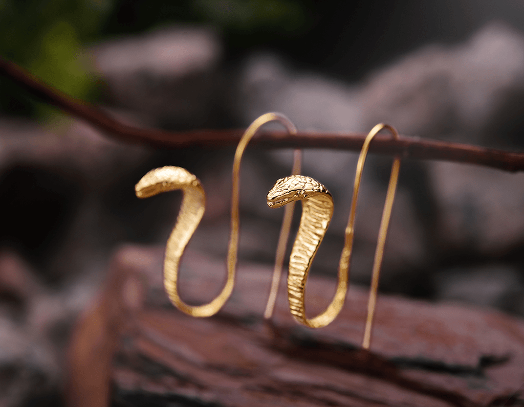 Serpentine Embrace Earrings