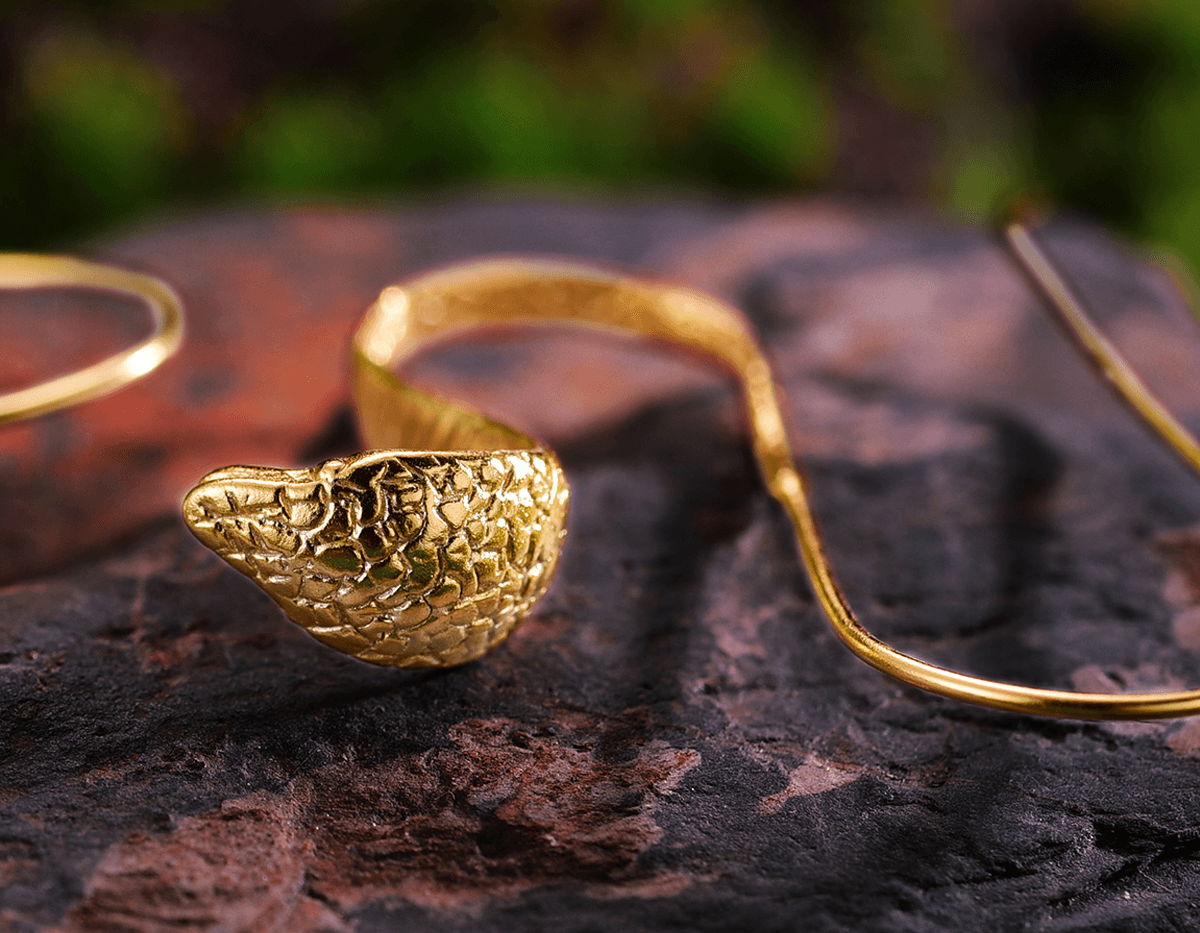 Serpentine Embrace Earrings