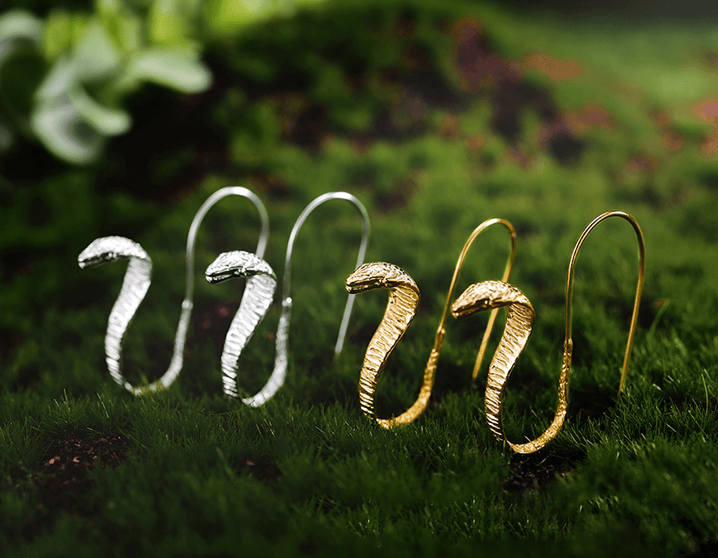 Serpentine Embrace Earrings