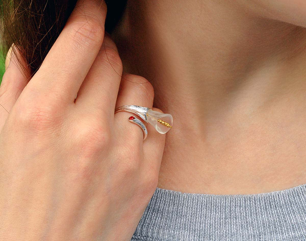 Lily's Embrace Ring