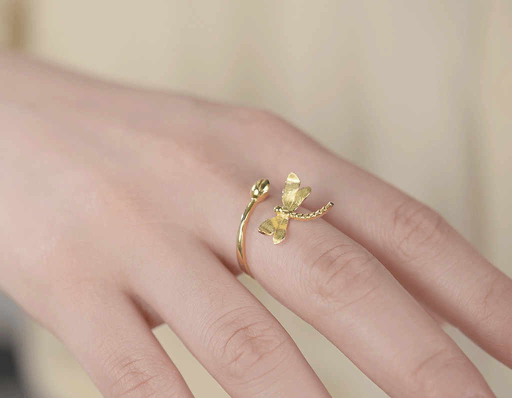 Lotus Embrace Ring
